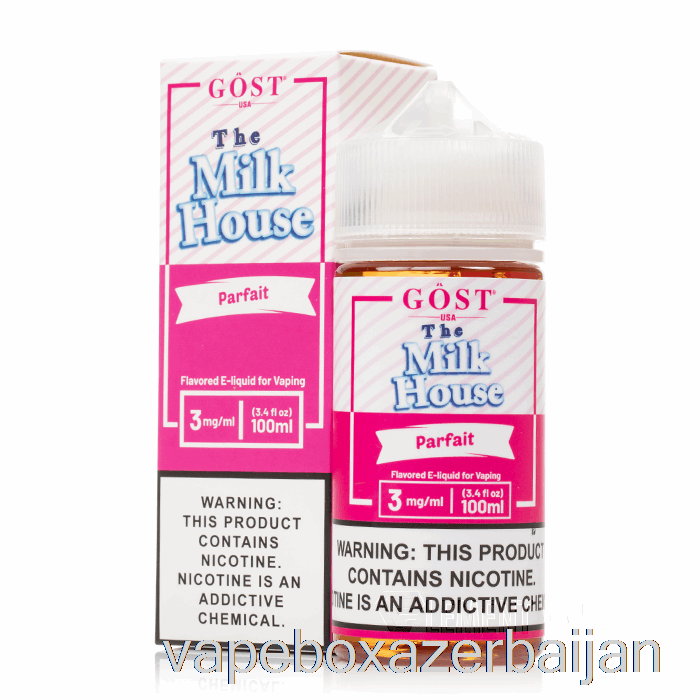 Vape Smoke Parfait - The Milk House - GOST Vapor - 100mL 3mg